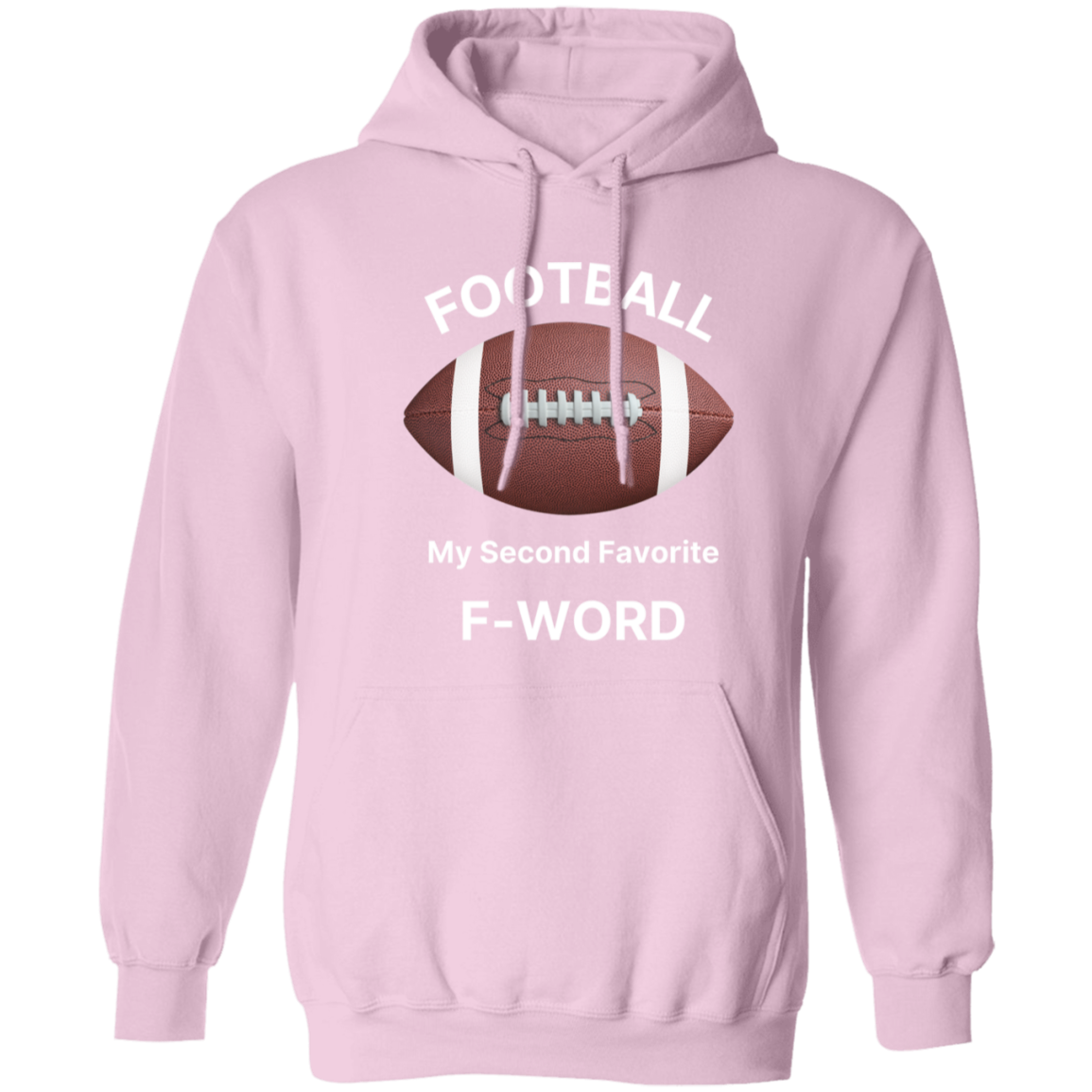 Football My 2nd Favorite F-Word Z66x Pullover Hoodie 8 oz (Closeout)