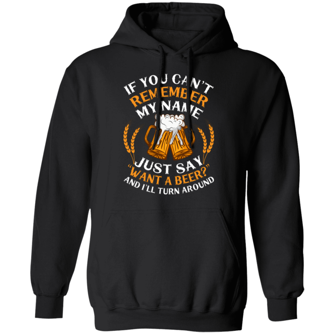 “Cheers to Forgetfulness” Beer Lover’s Hoodie – Cozy & Fun for Happy Hour!