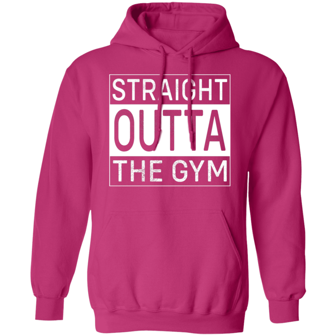 "Straight Outta The Gym" - Premium Workout Hoodie for Fitness Enthusiasts!