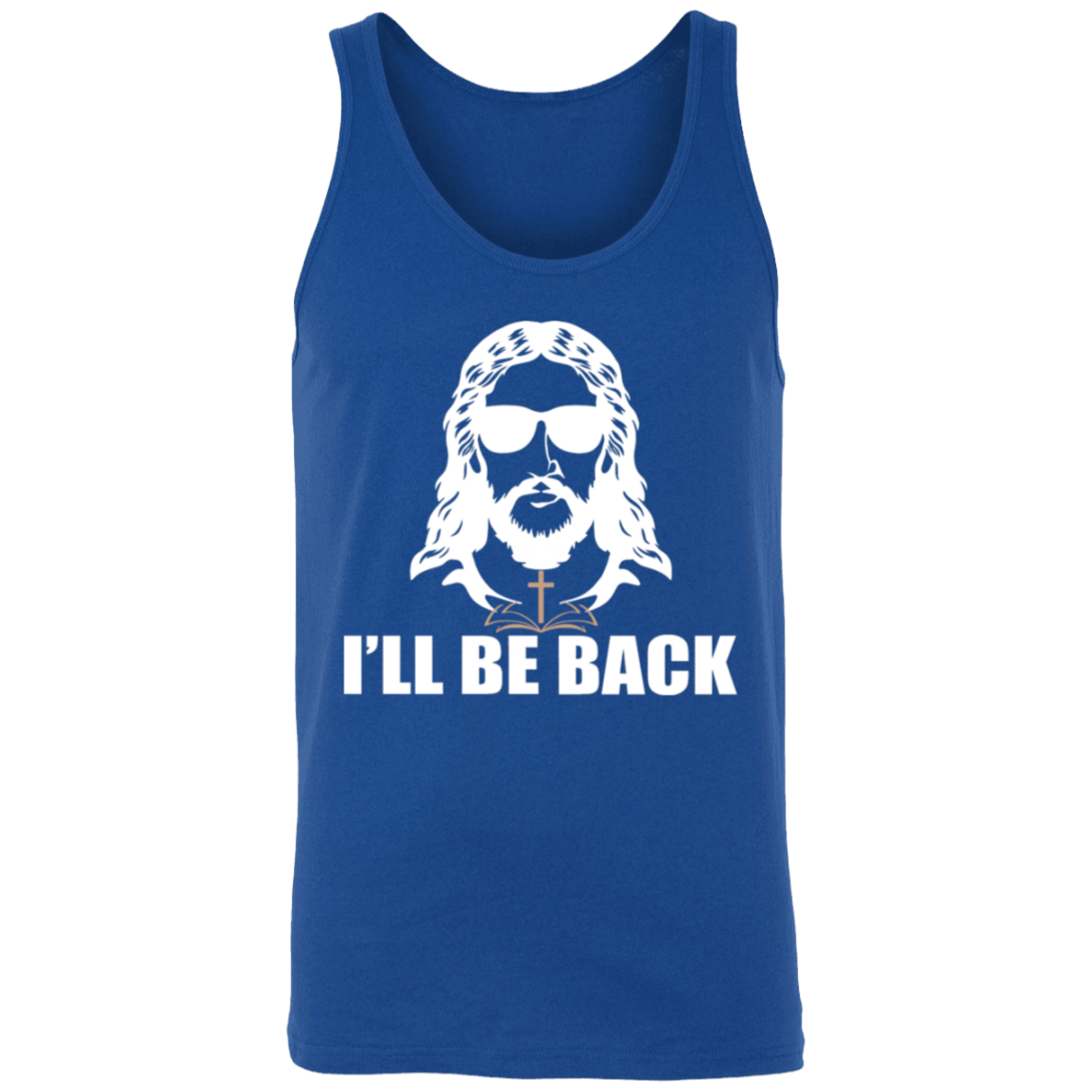 "I'll Be Back" - Jesus Christ Unisex Tank Top