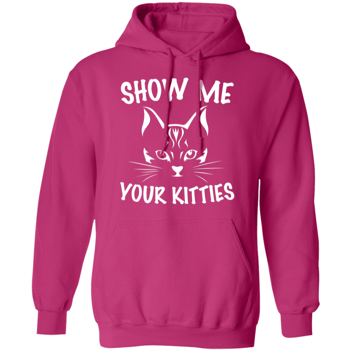 "Show Me Your Kitties" Cute Cat Hoodie – Cozy and Fun for Cat Lovers, Cat Owners, and Cat Ladies!