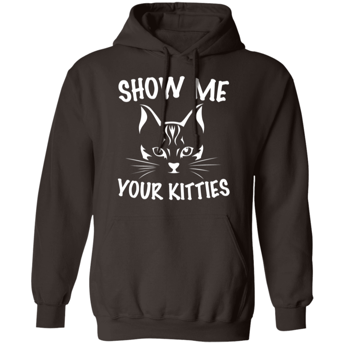 "Show Me Your Kitties" Cute Cat Hoodie – Cozy and Fun for Cat Lovers, Cat Owners, and Cat Ladies!