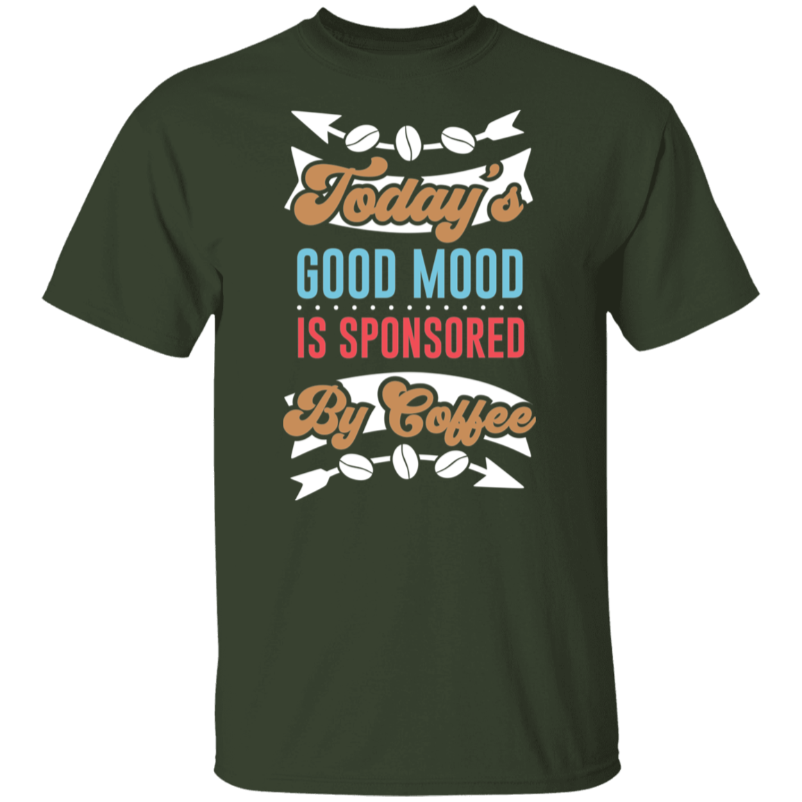 "Today's Good Mood" Coffee T-Shirt - Perfect for Coffee Lovers!