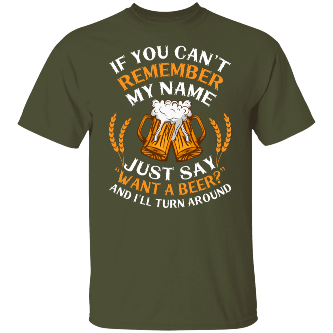 “Cheers to Forgetfulness” Beer Lover’s T-Shirt – Perfect for Happy Hour Fans!