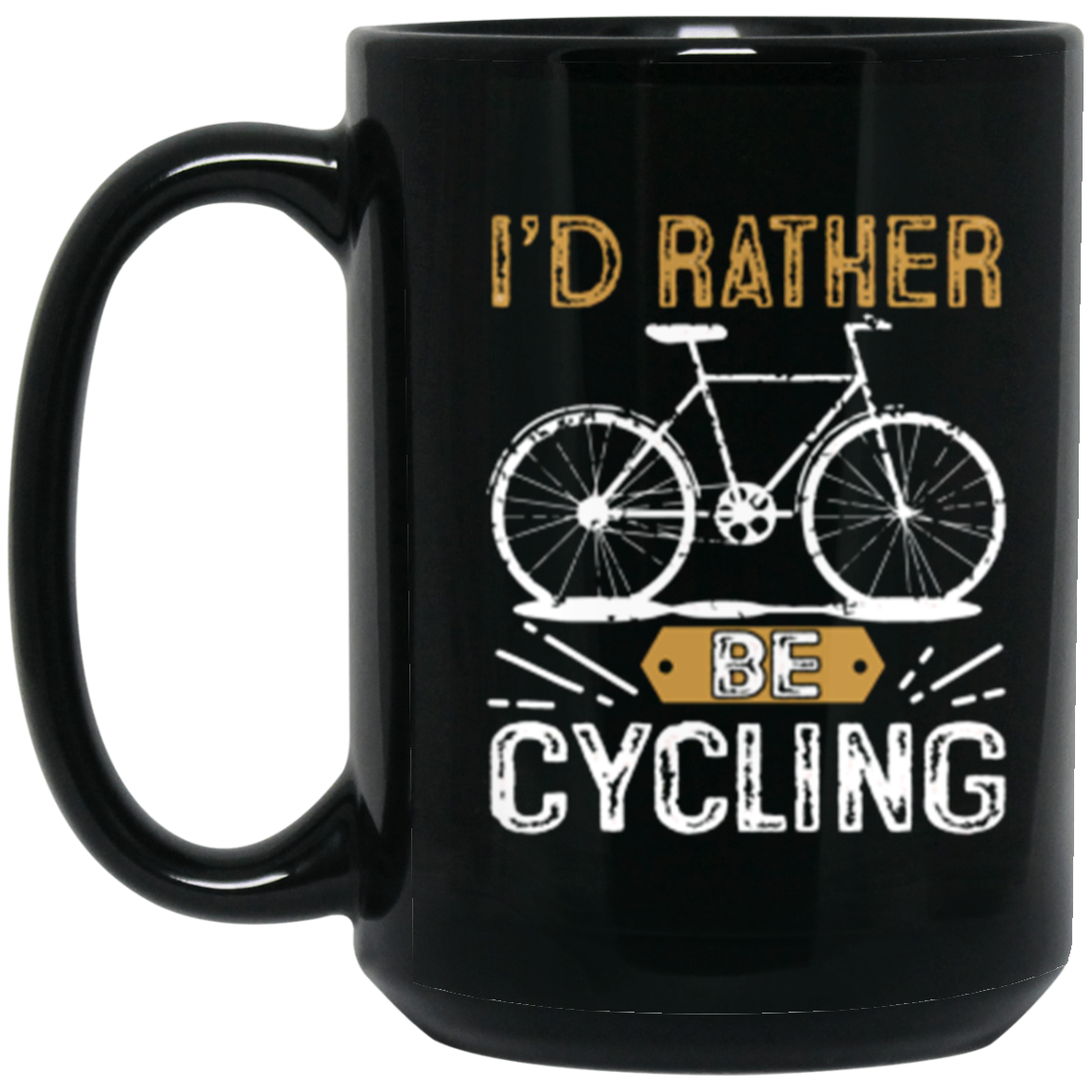 "I'd Rather Be Cycling" Mug – Perfect Gift for Cyclists!
