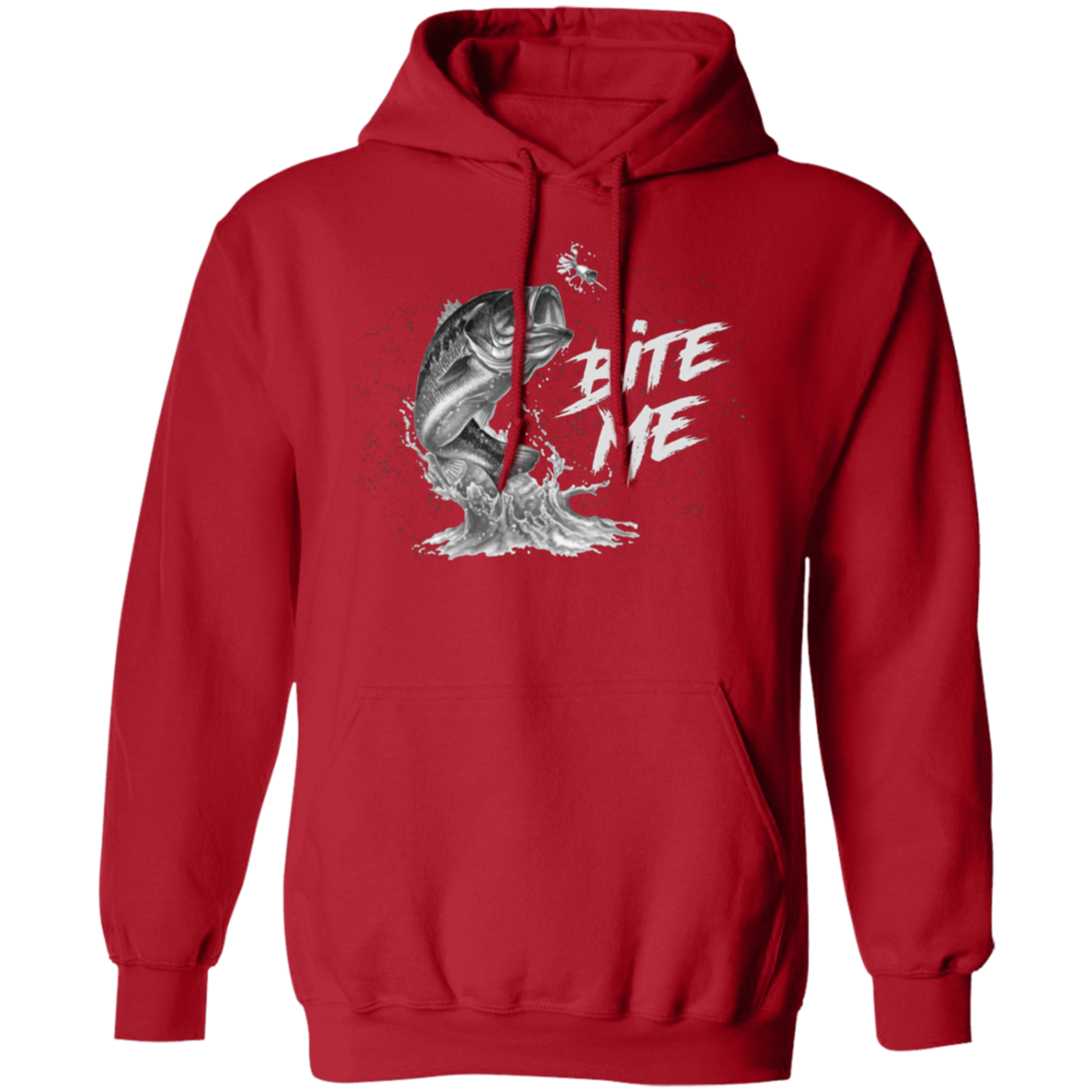 "Bite Me" Fishing Hoodie – Warm and Cozy for Anglers with a Sense of Humor!