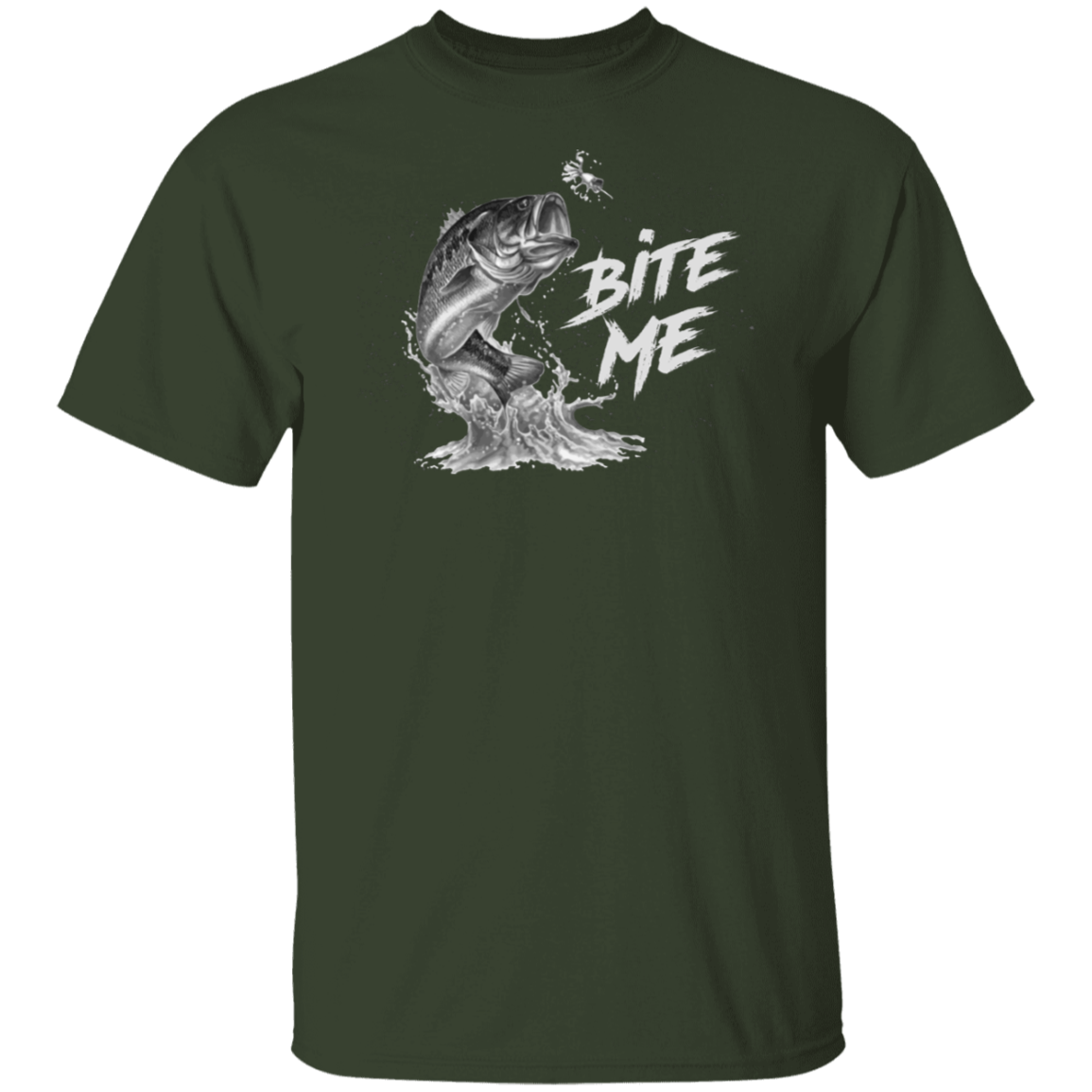 "Bite Me" Fishing T-Shirt – Perfect for Anglers with a Sense of Humor!
