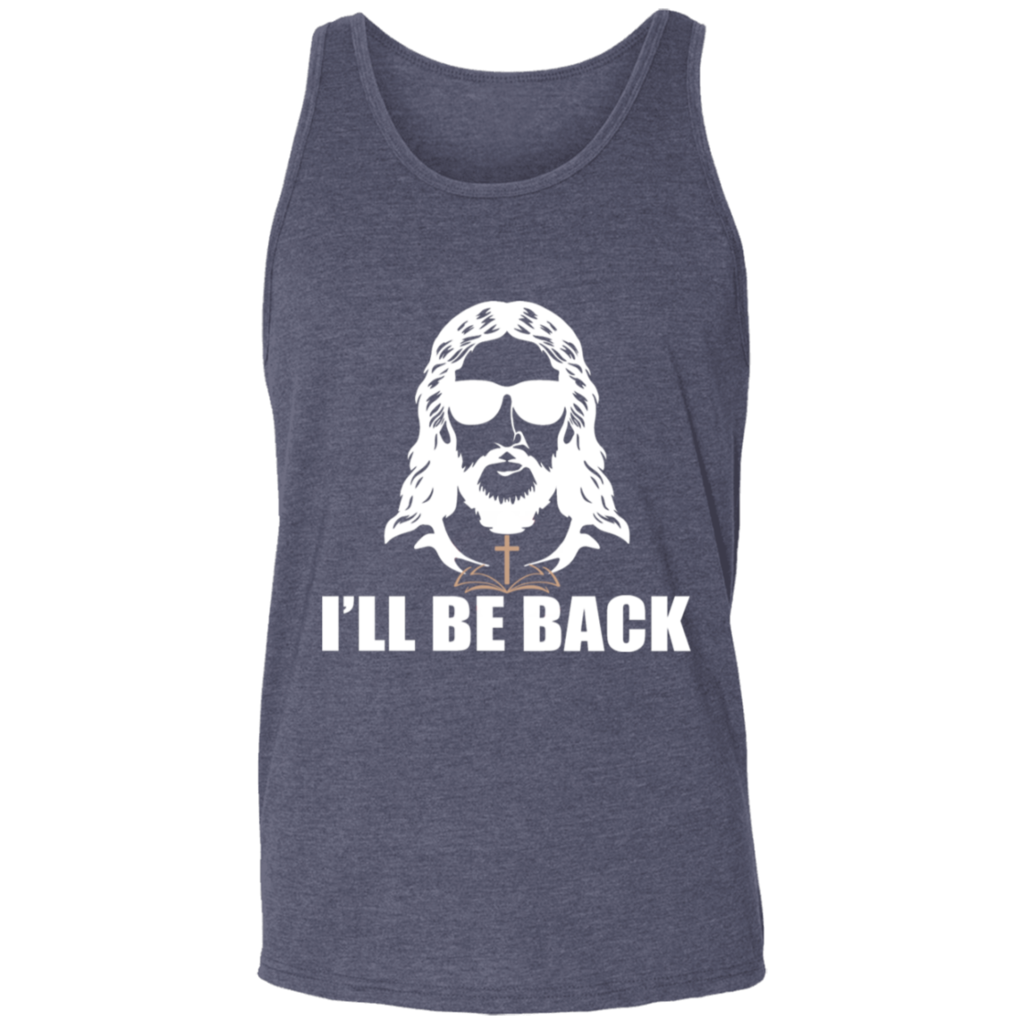 "I'll Be Back" - Jesus Christ Unisex Tank Top