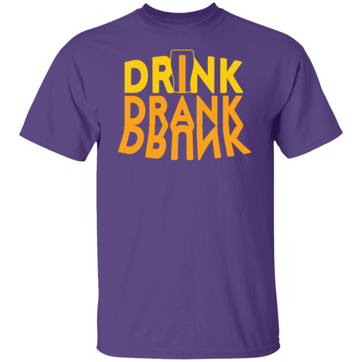 “Drink, Drank, Drunk” Funny T-Shirt – Perfect for Beer, Wine & Cocktail Fans!