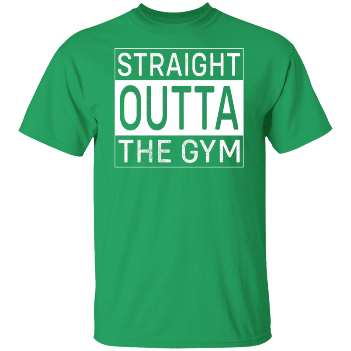 "Straight Outta The Gym" - Premium Workout T-Shirt for Fitness Fanatics!