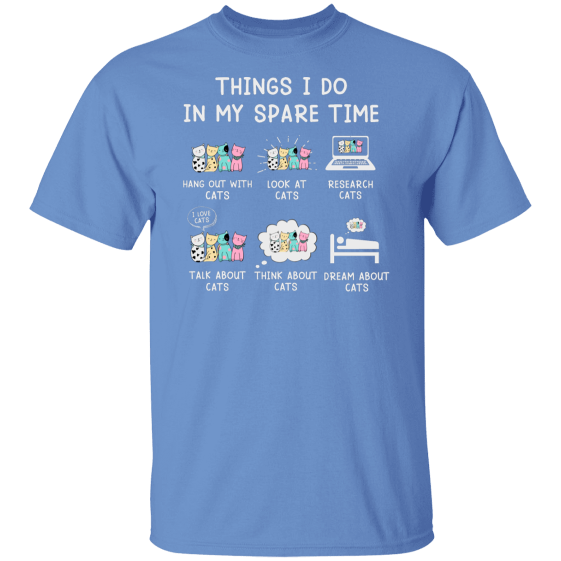 "Cat Lovers' Checklist" T-Shirt – Purrfect Attire for Your Feline Obsession!