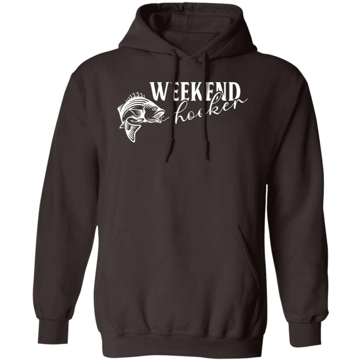 "Weekend Hooker" Fishing Hoodie – Cozy, Funny, and Perfect for Anglers!