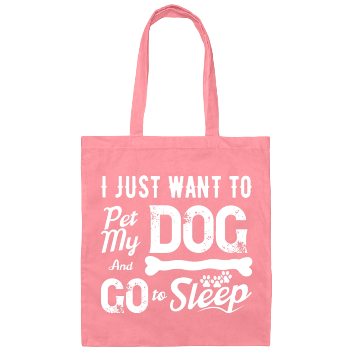 "Pet My Dog & Snooze" Tote – The Perfect Tote Bag for Dog Lovers & Sleep Enthusiasts!