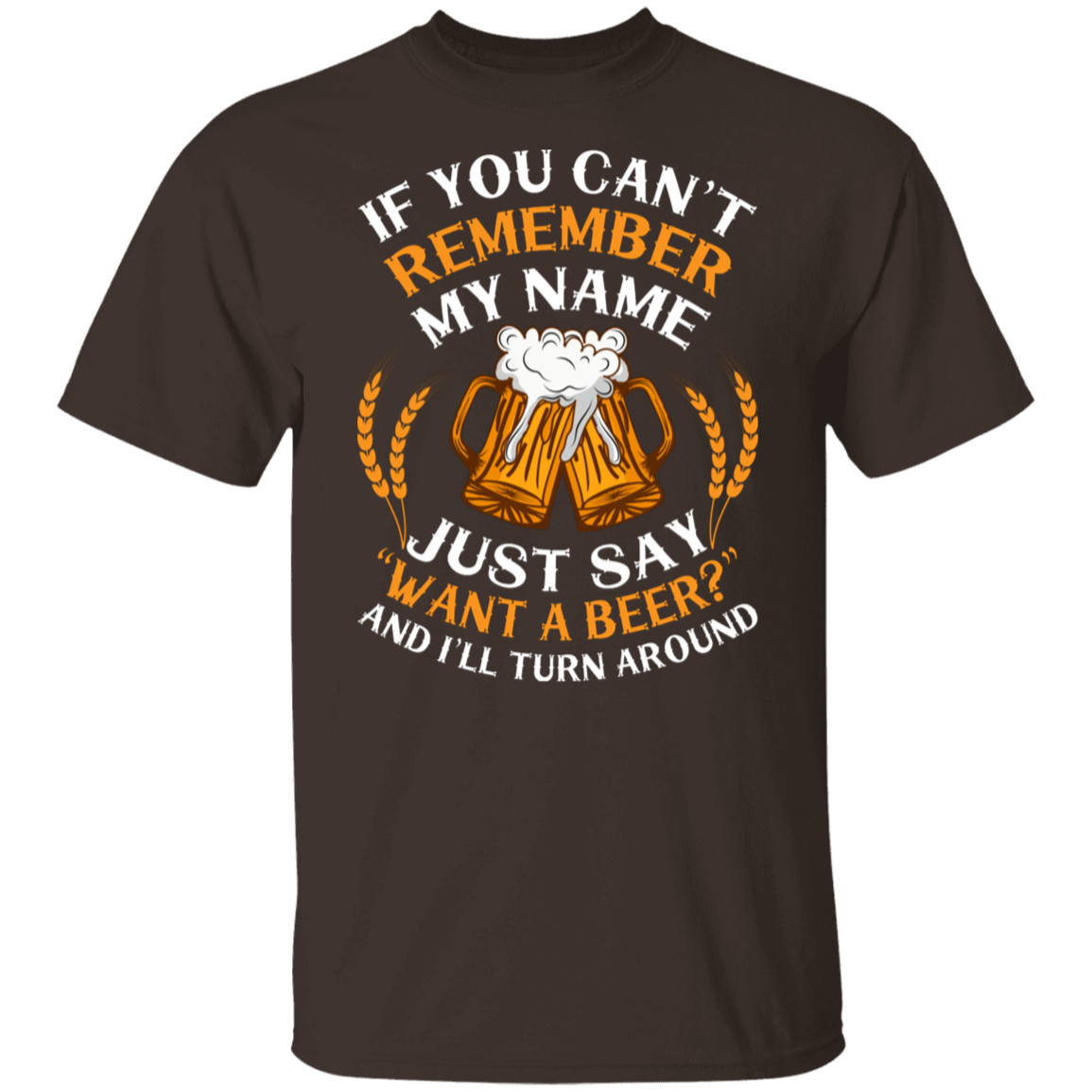 “Cheers to Forgetfulness” Beer Lover’s T-Shirt – Perfect for Happy Hour Fans!
