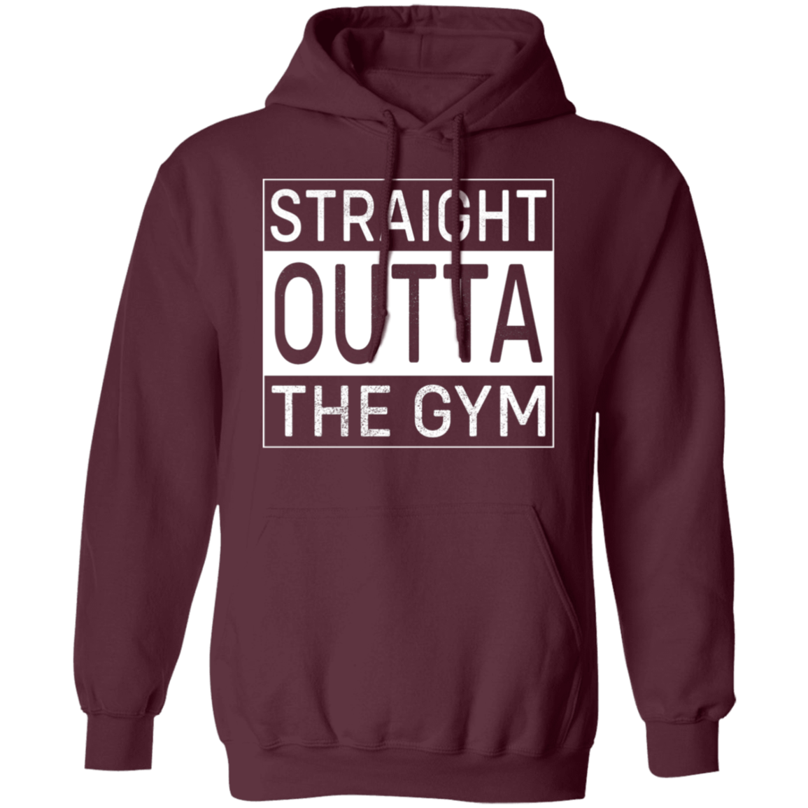 "Straight Outta The Gym" - Premium Workout Hoodie for Fitness Enthusiasts!