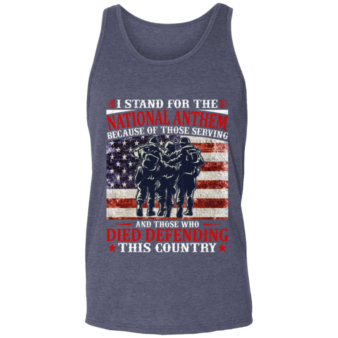 Stand Proud for America Tank Top – Cool Comfort, Strong Patriotism