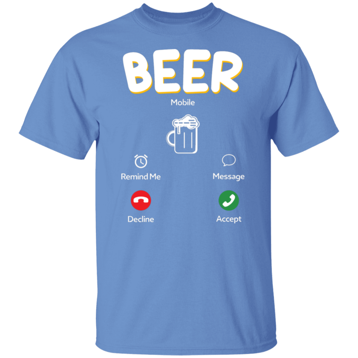 "Beer Calling": Answer the Brew-tiful Invitation T-Shirt