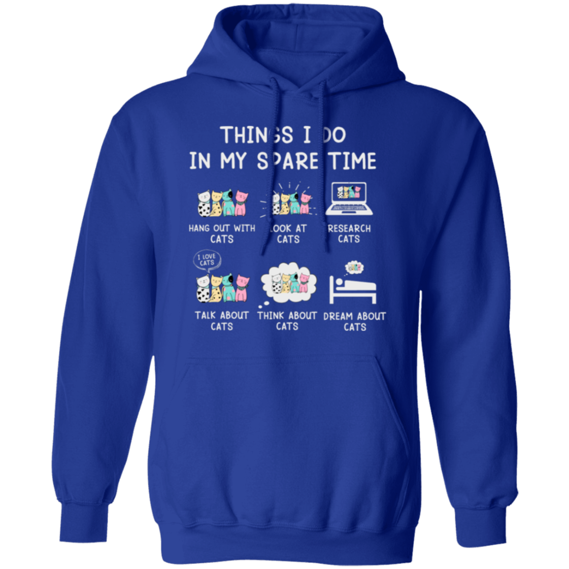 "Cat Lovers' Checklist" Hoodie – Purrfect Comfort for Your Feline Obsession!
