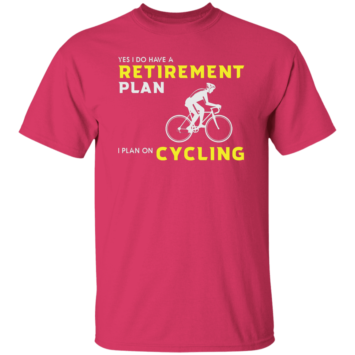 "Retirement Plan? Just Cycling!" | Funny Cycling T-Shirt