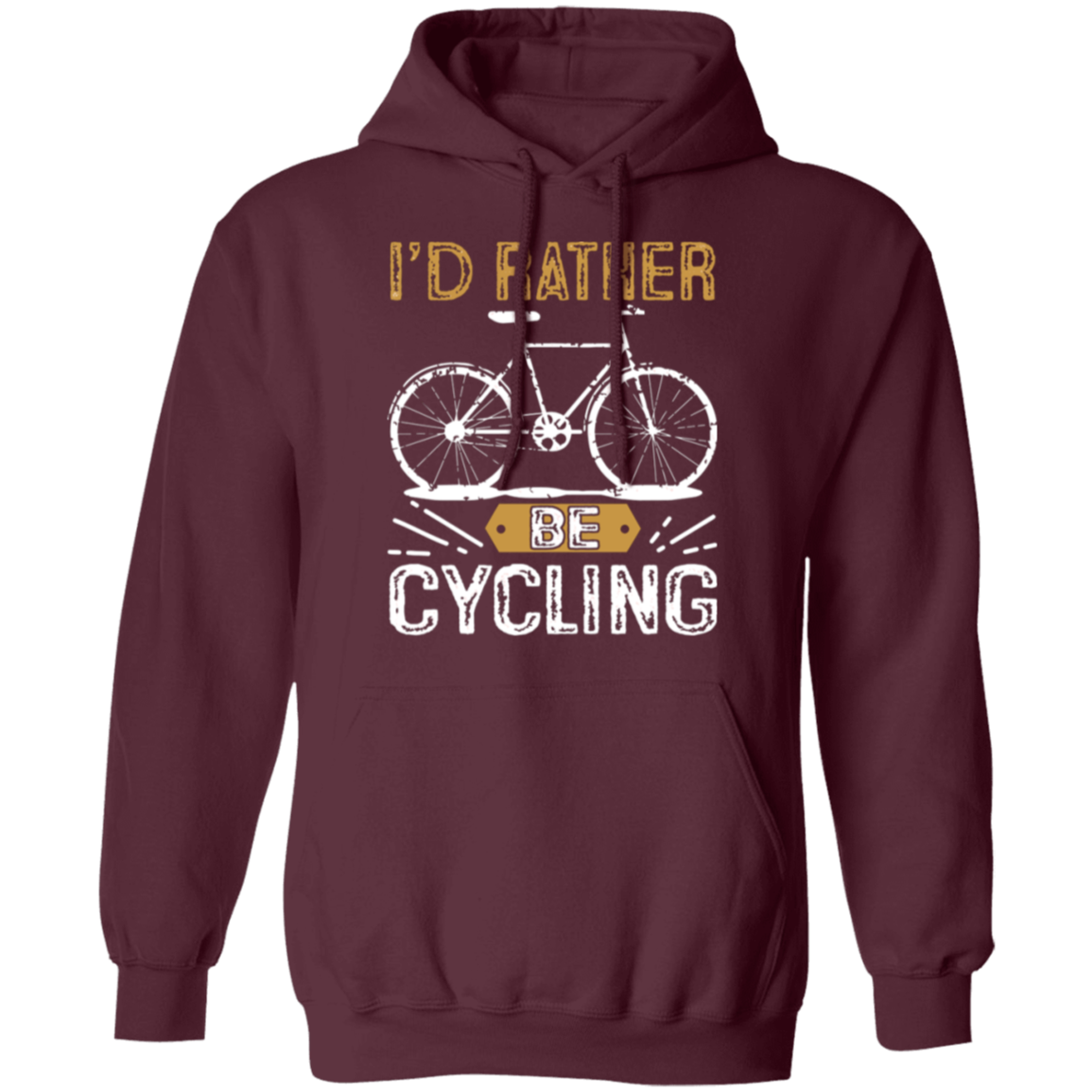 "I'd Rather Be Cycling" Hoodie – Cozy and Stylish Gift for Cyclists!
