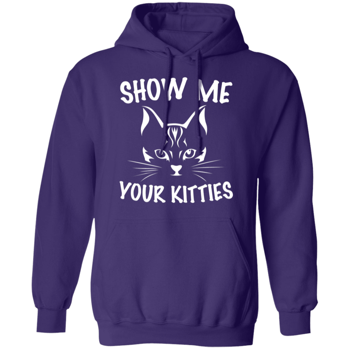 "Show Me Your Kitties" Cute Cat Hoodie – Cozy and Fun for Cat Lovers, Cat Owners, and Cat Ladies!