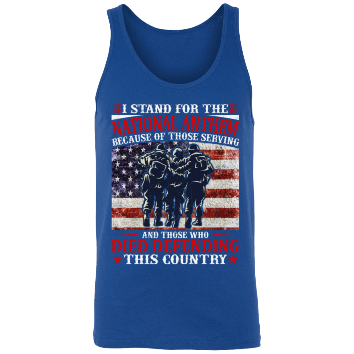 Stand Proud for America Tank Top – Cool Comfort, Strong Patriotism
