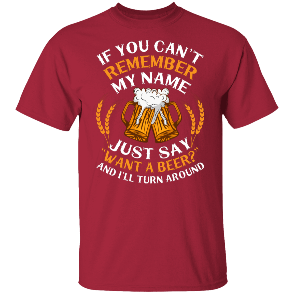 “Cheers to Forgetfulness” Beer Lover’s T-Shirt – Perfect for Happy Hour Fans!