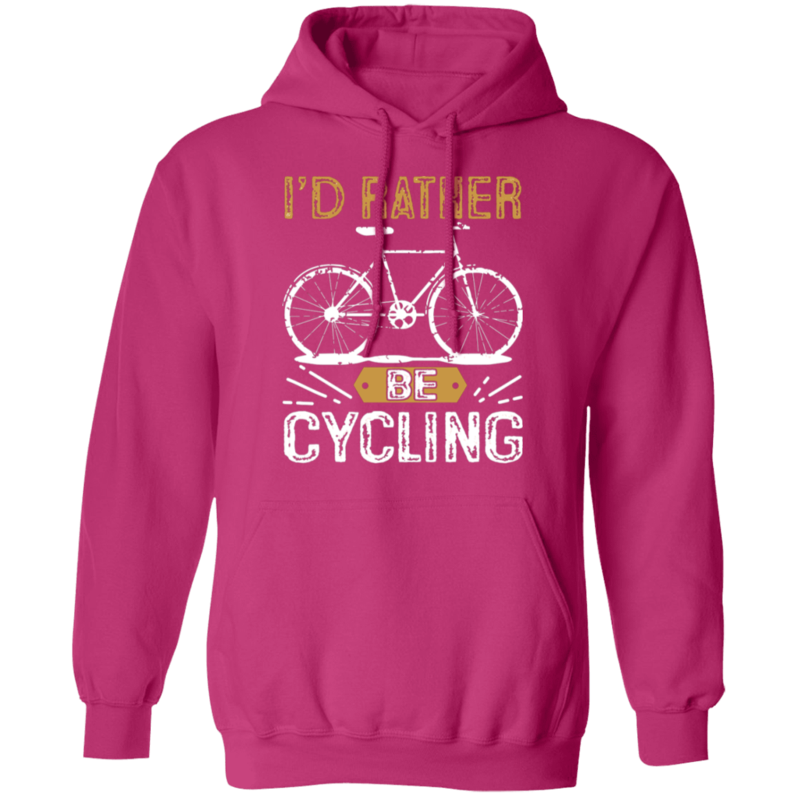 "I'd Rather Be Cycling" Hoodie – Cozy and Stylish Gift for Cyclists!