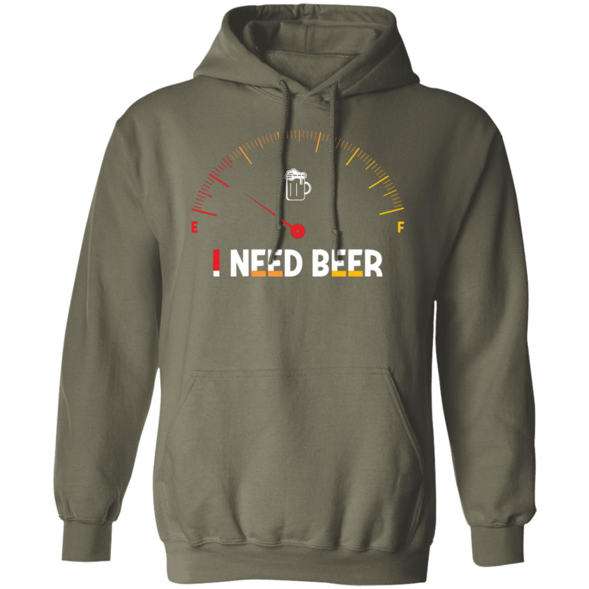 “Fuel Your Day with Beer” Hoodie – Cozy & Hilarious Apparel for Beer Lovers