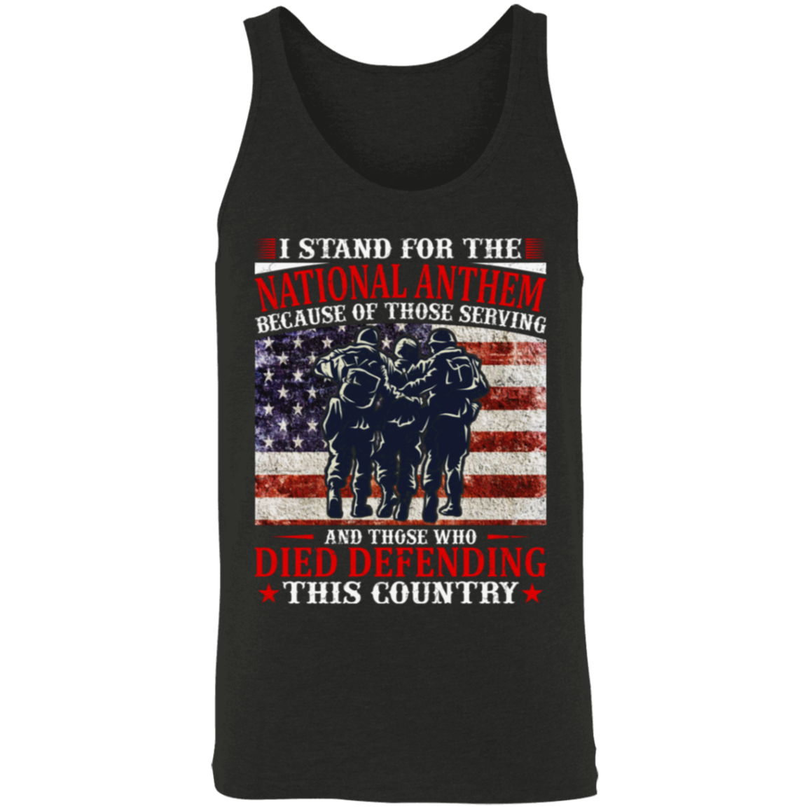 Stand Proud for America Tank Top – Cool Comfort, Strong Patriotism