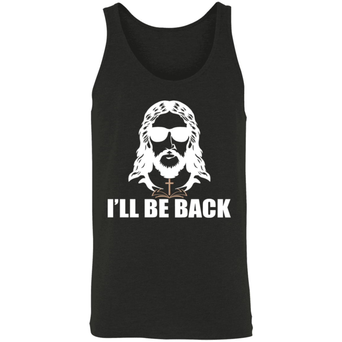 "I'll Be Back" - Jesus Christ Unisex Tank Top