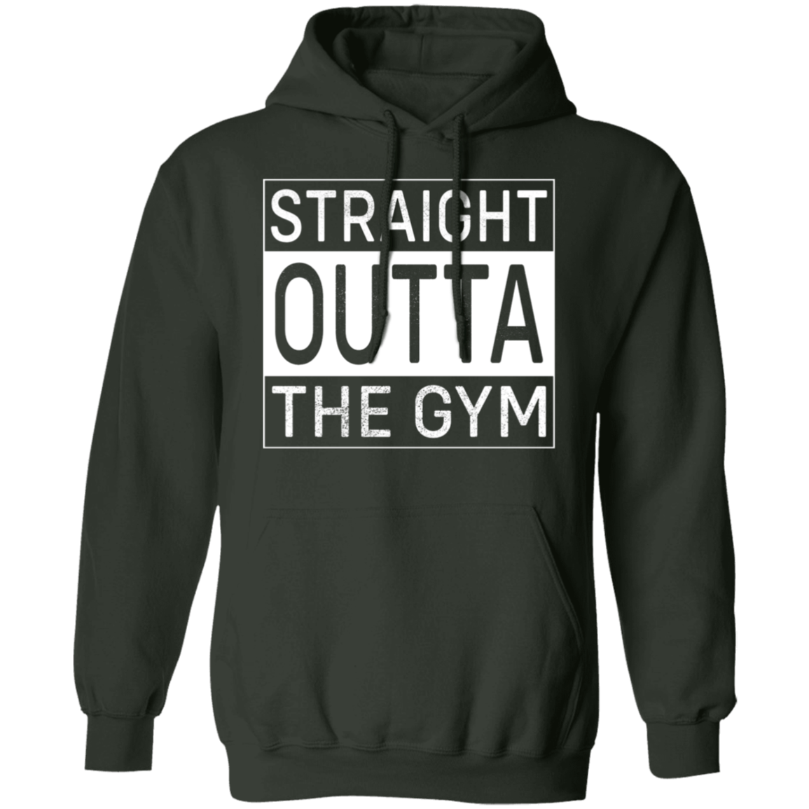 "Straight Outta The Gym" - Premium Workout Hoodie for Fitness Enthusiasts!