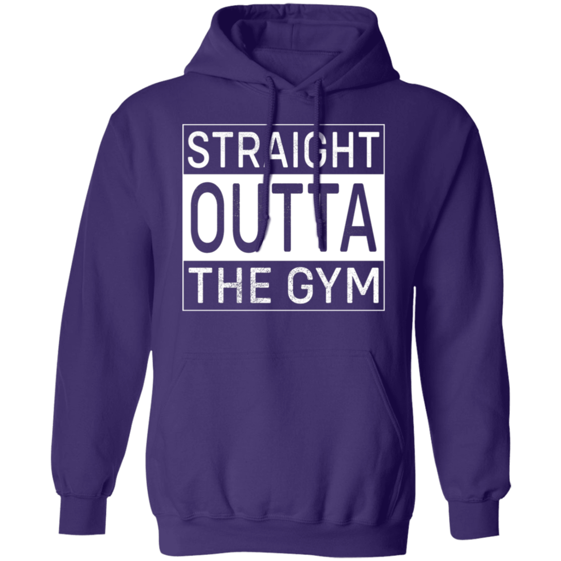 "Straight Outta The Gym" - Premium Workout Hoodie for Fitness Enthusiasts!