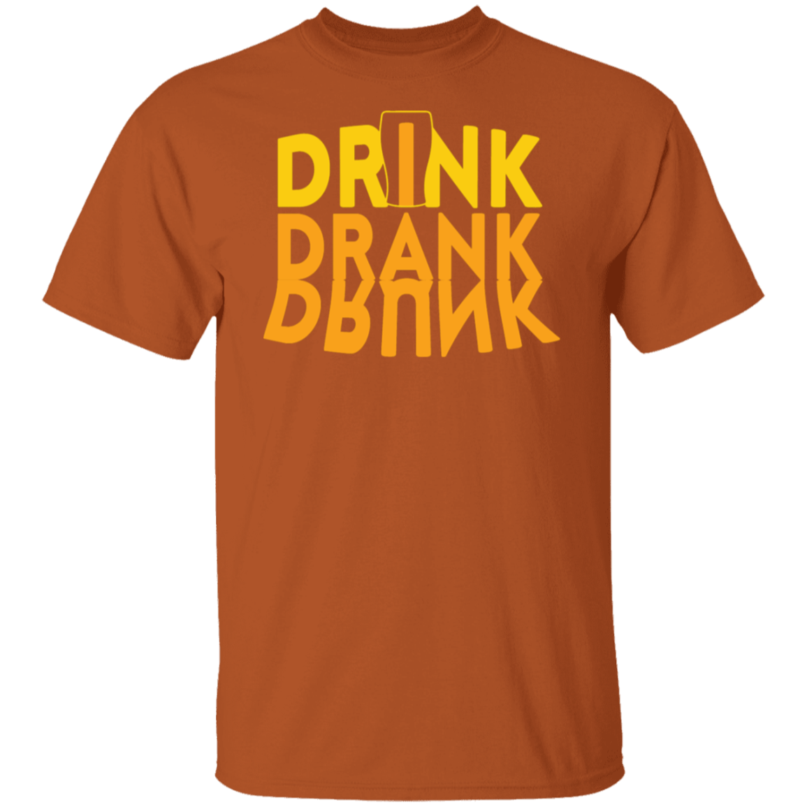 “Drink, Drank, Drunk” Funny T-Shirt – Perfect for Beer, Wine & Cocktail Fans!
