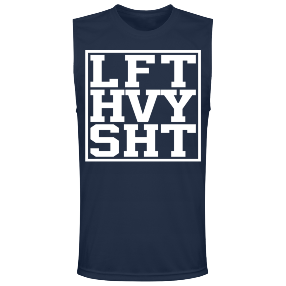 "LFT HVY SHT" Muscle Tee - Ultimate Gear for Weight Lifters and Gym Junkies!
