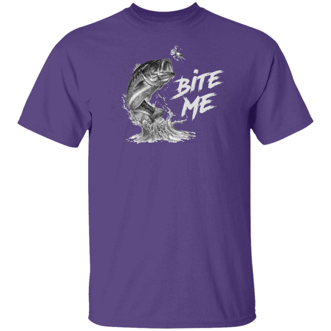 "Bite Me" Fishing T-Shirt – Perfect for Anglers with a Sense of Humor!