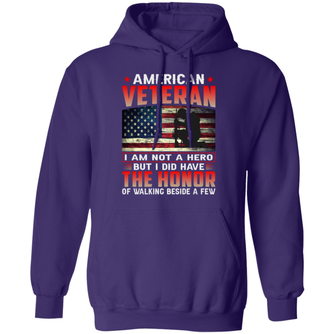 American Veteran Tribute Hoodie – Honoring the Heroes Beside Us