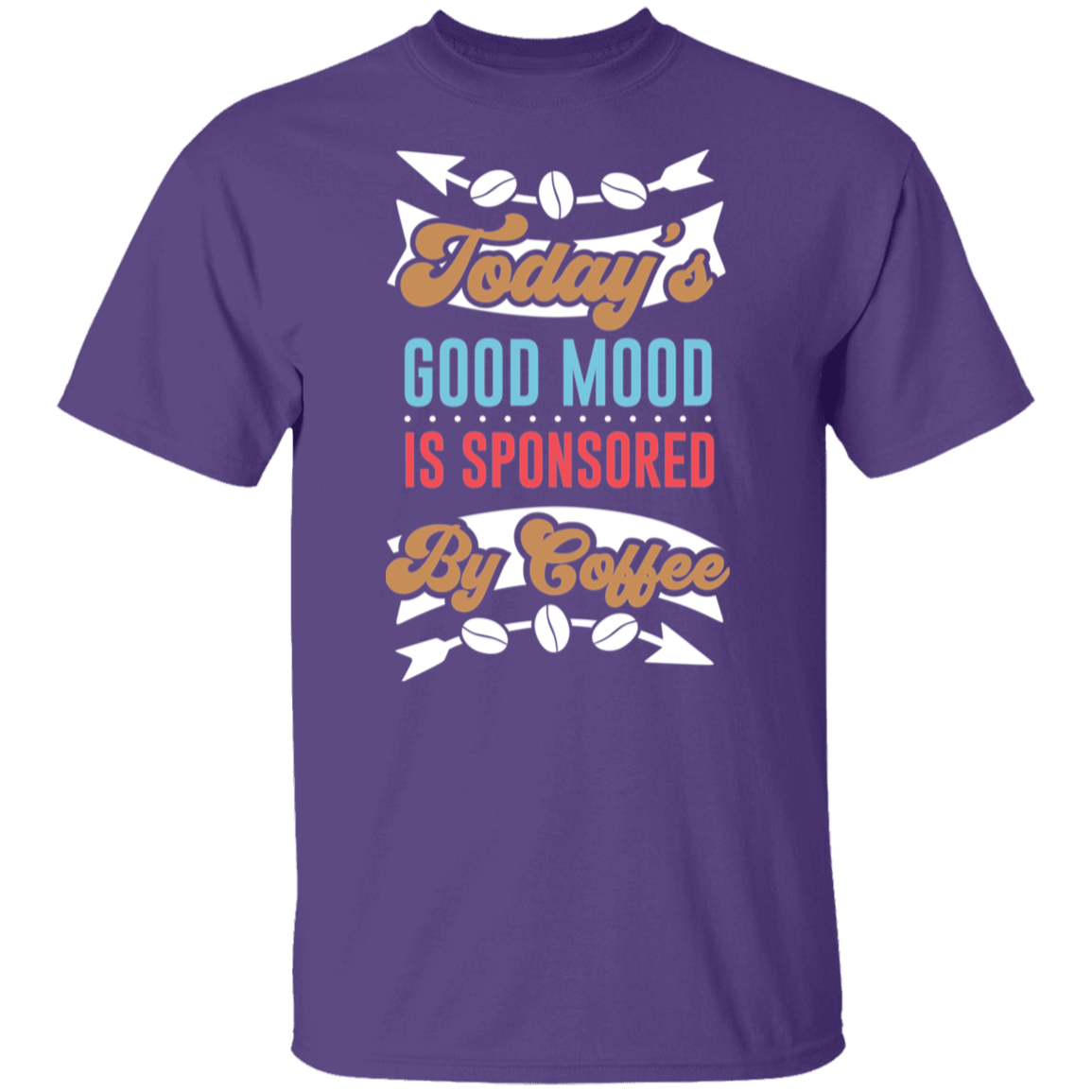 "Today's Good Mood" Coffee T-Shirt - Perfect for Coffee Lovers!