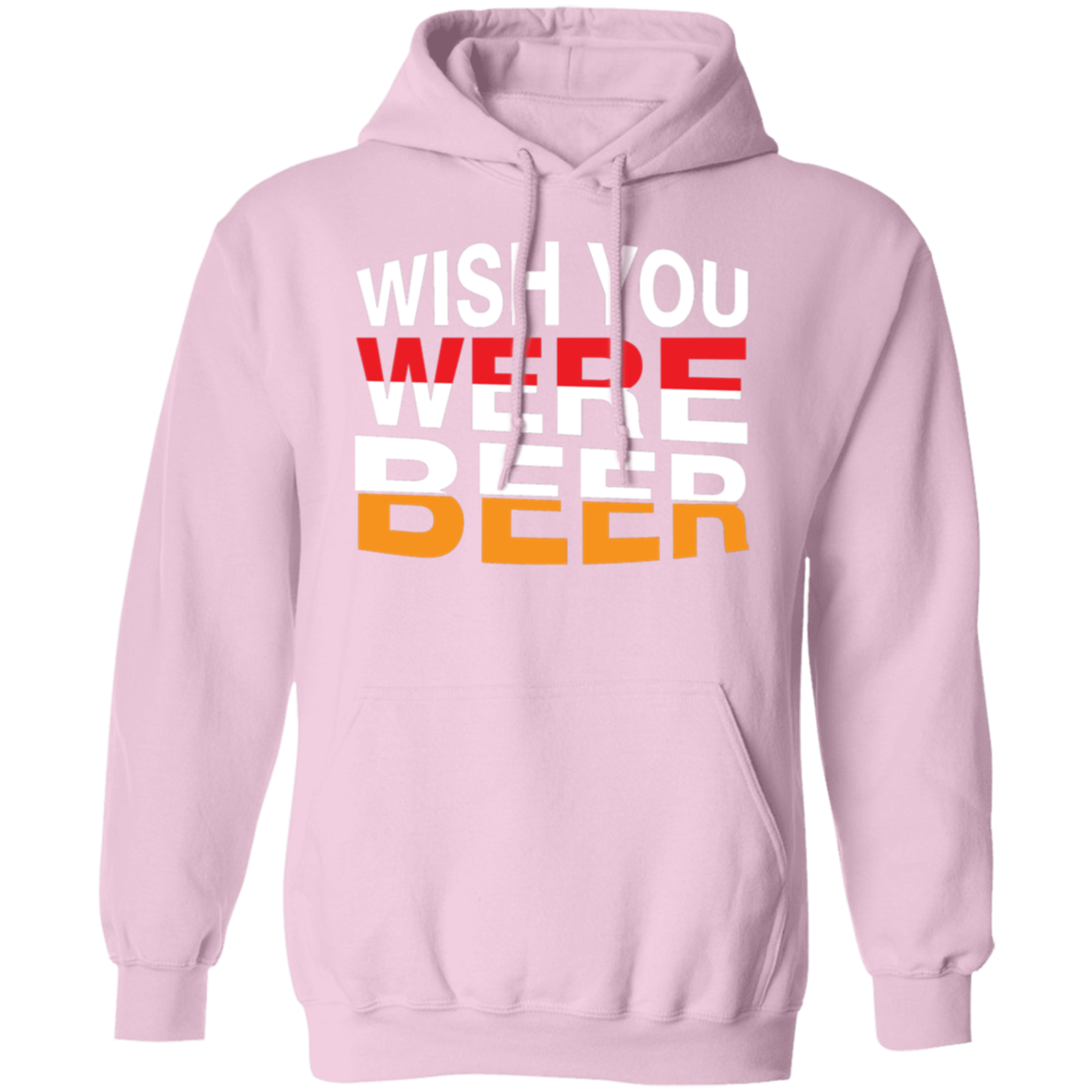 "Wish You Were Beer" Hoodie – Cozy & Comedic Wear for Beer Fans!