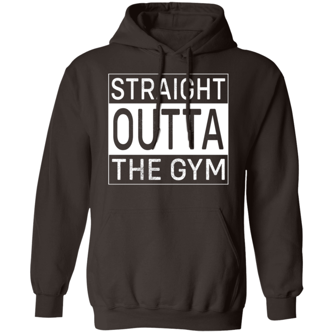 "Straight Outta The Gym" - Premium Workout Hoodie for Fitness Enthusiasts!