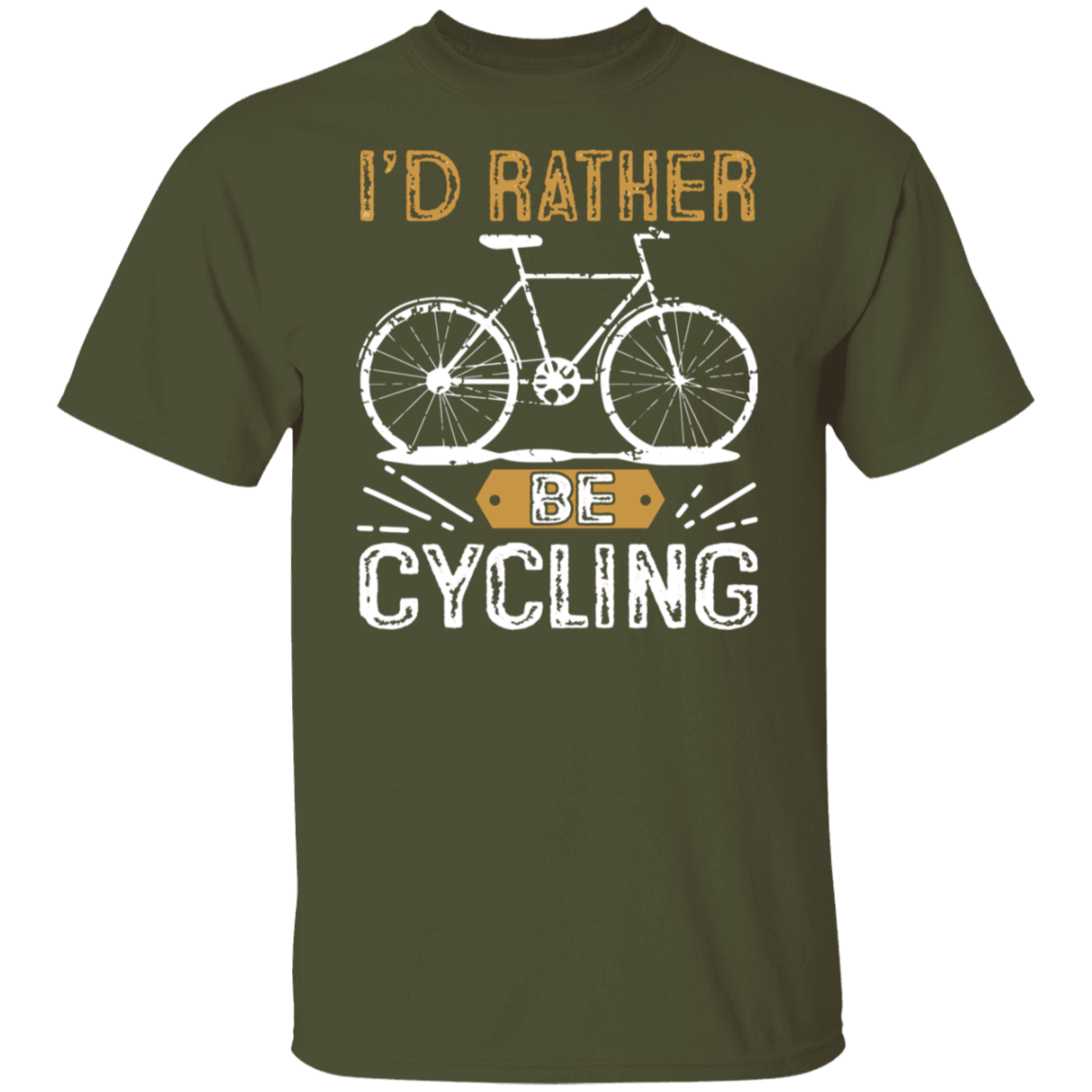 "I'd Rather Be Cycling" T-Shirt – Great Gift for Cyclists!