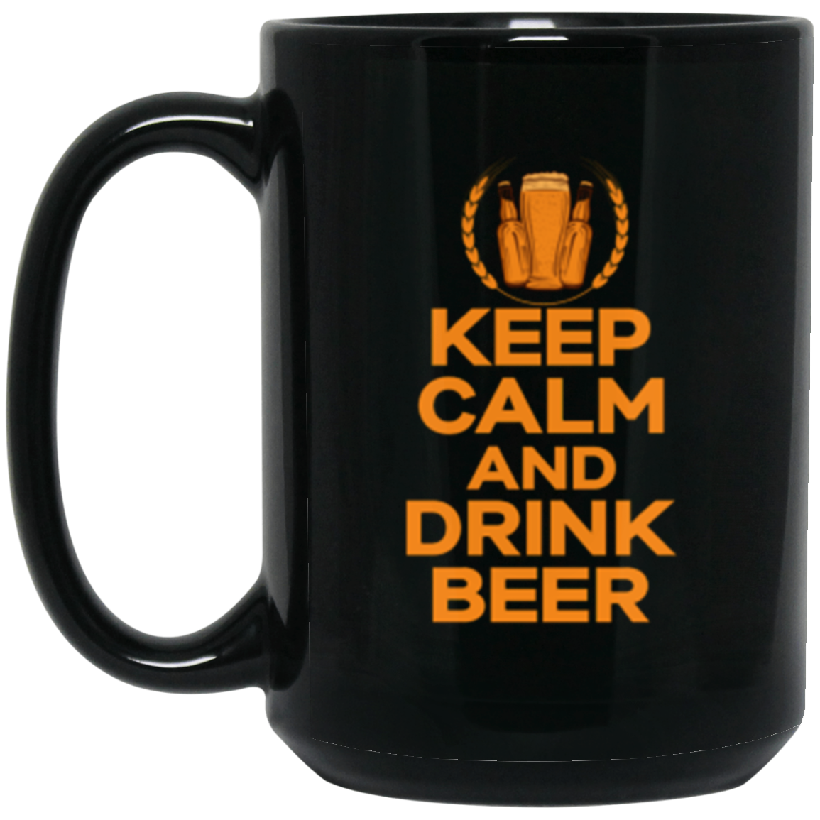 "Keep Calm And Drink Beer" Mug – Perfect Gift for Beer Lovers and Happy Hour Enthusiasts!