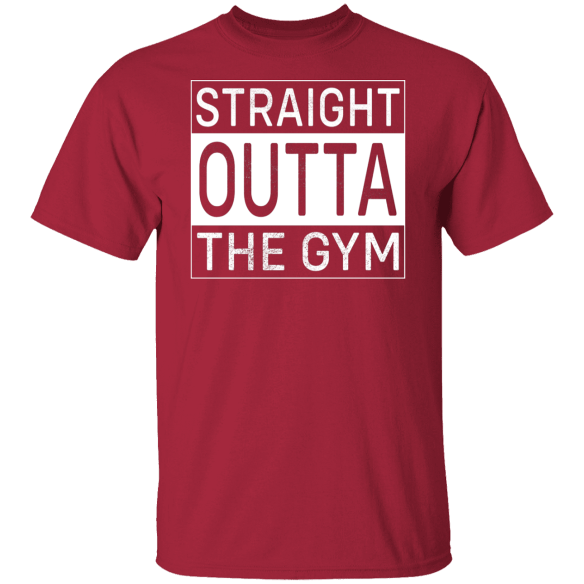 "Straight Outta The Gym" - Premium Workout T-Shirt for Fitness Fanatics!