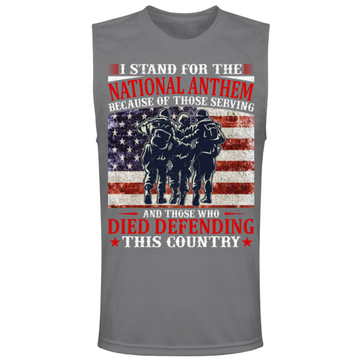 Stand Proud for America Muscle Tee – Flex Your American Spirit!