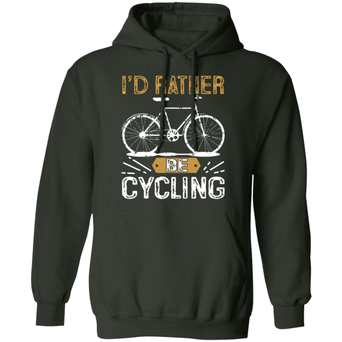 "I'd Rather Be Cycling" Hoodie – Cozy and Stylish Gift for Cyclists!