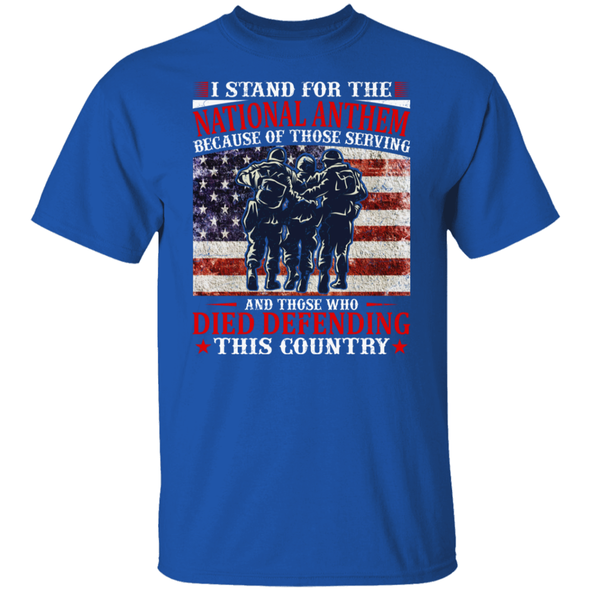 Stand Proud for America T-Shirt – Wear Your American Pride on Your Sleeve!