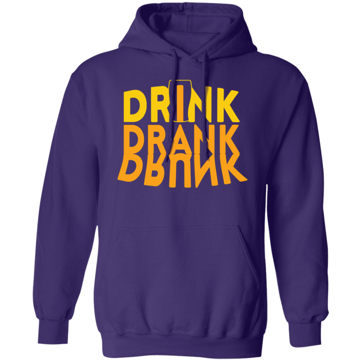 “Drink, Drank, Drunk” Funny Hoodie – Ideal for Beer, Wine & Happy Hour Fans!