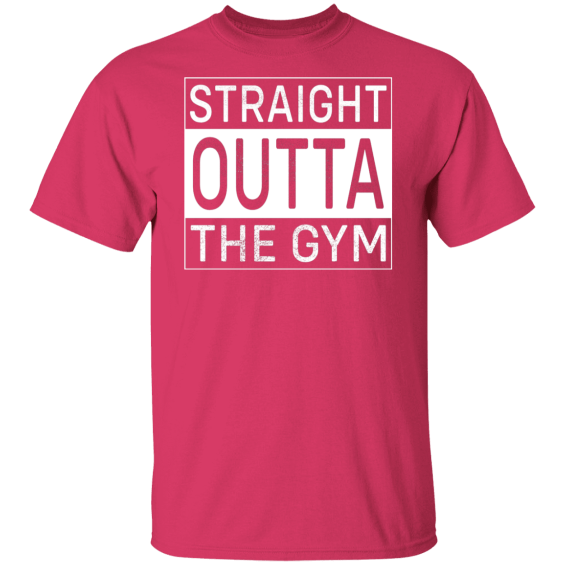"Straight Outta The Gym" - Premium Workout T-Shirt for Fitness Fanatics!