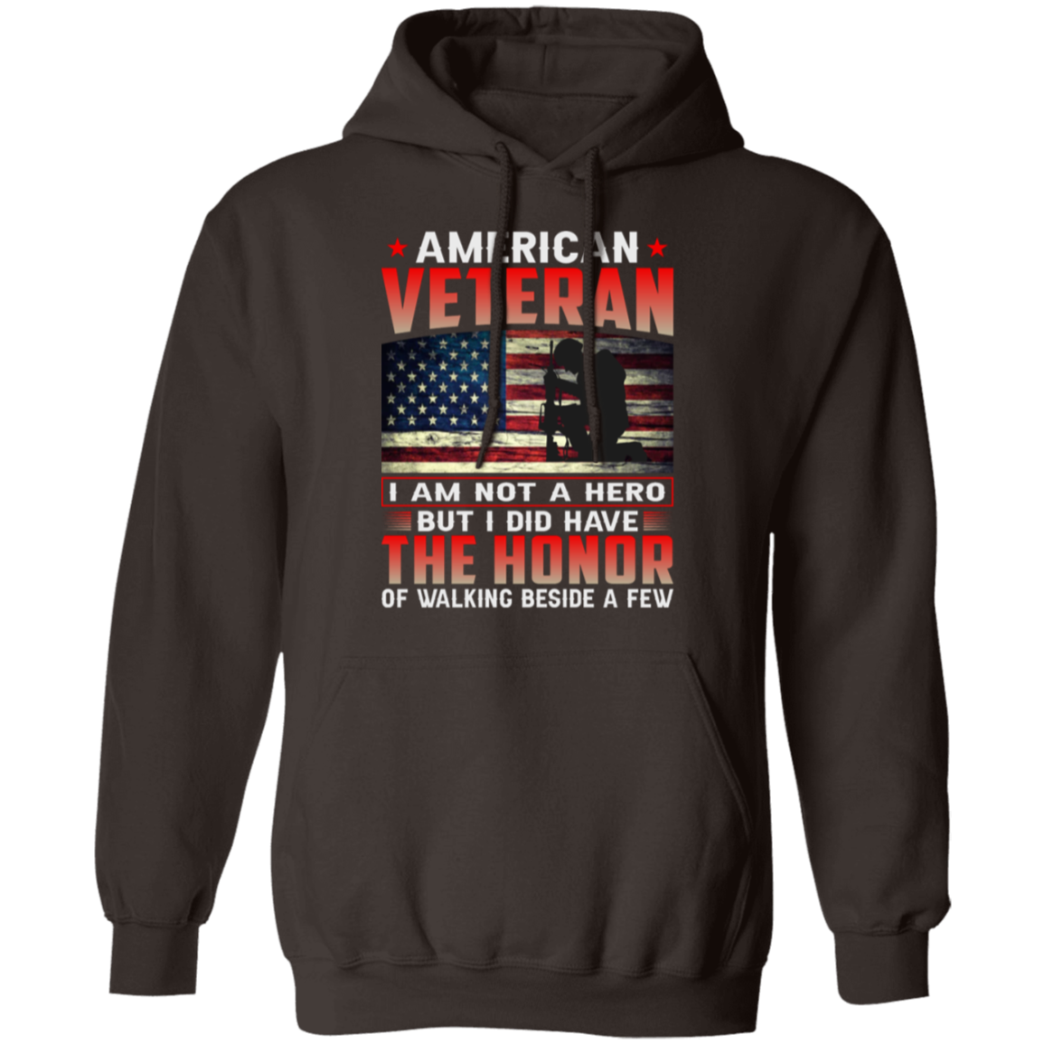 American Veteran Tribute Hoodie – Honoring the Heroes Beside Us