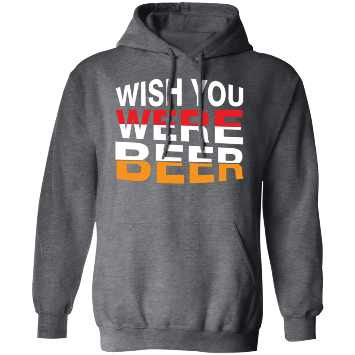 "Wish You Were Beer" Hoodie – Cozy & Comedic Wear for Beer Fans!